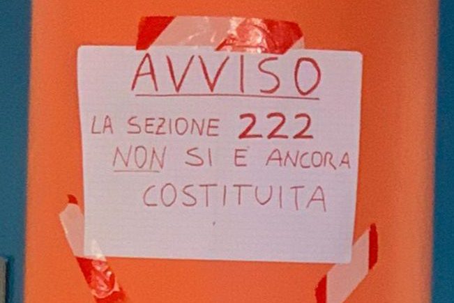 Caos elezioni a Palermo, sezioni non costituite