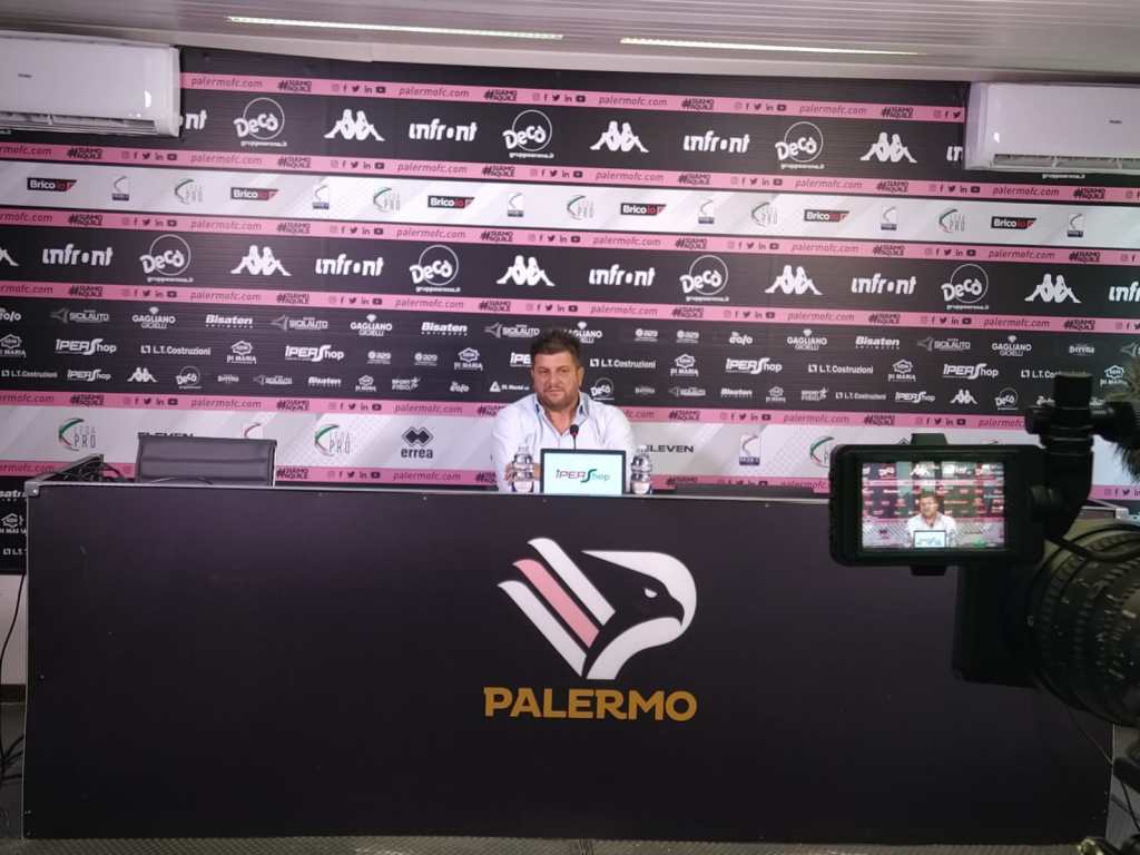 Silvio Baldini, tecnico del Palermo