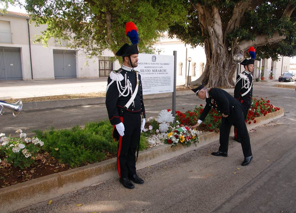 L'omicidio del maresciallo Silvio Mirarchi, la commemorazione