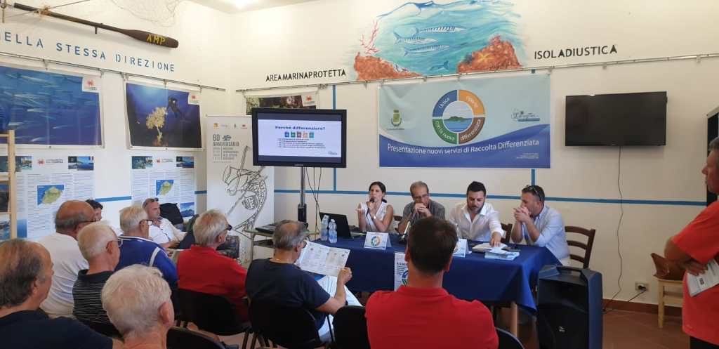 La raccolta differenziata dei rifiuti sbarca a Ustica