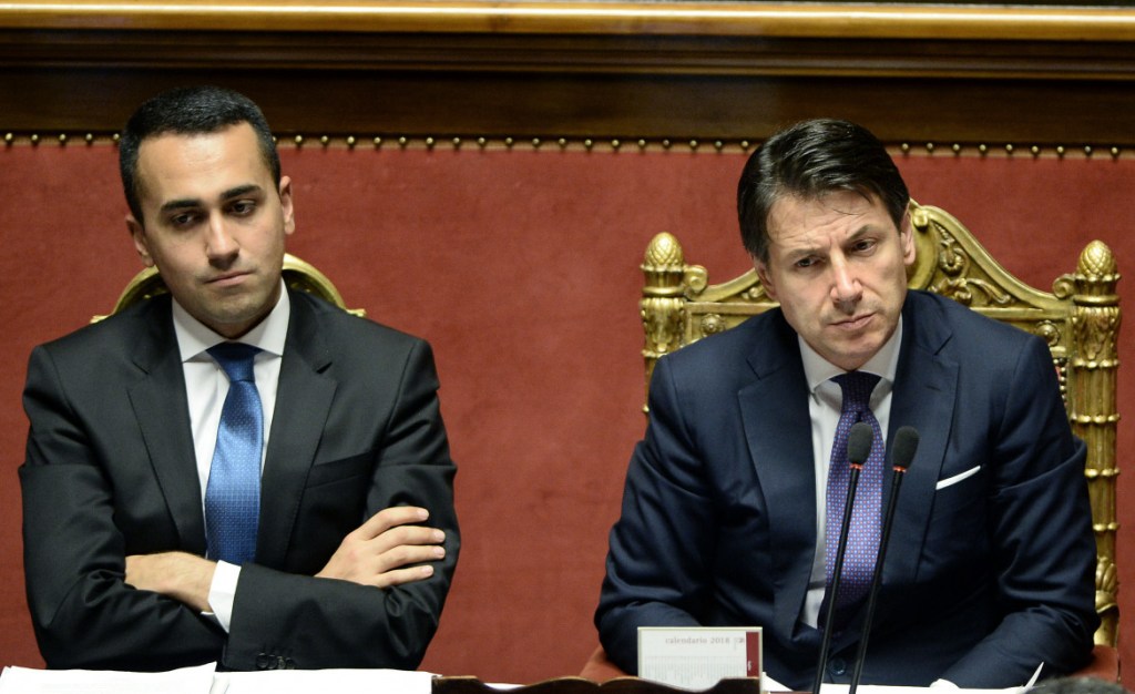 Luigi Di Maio e Giuseppe Conte.