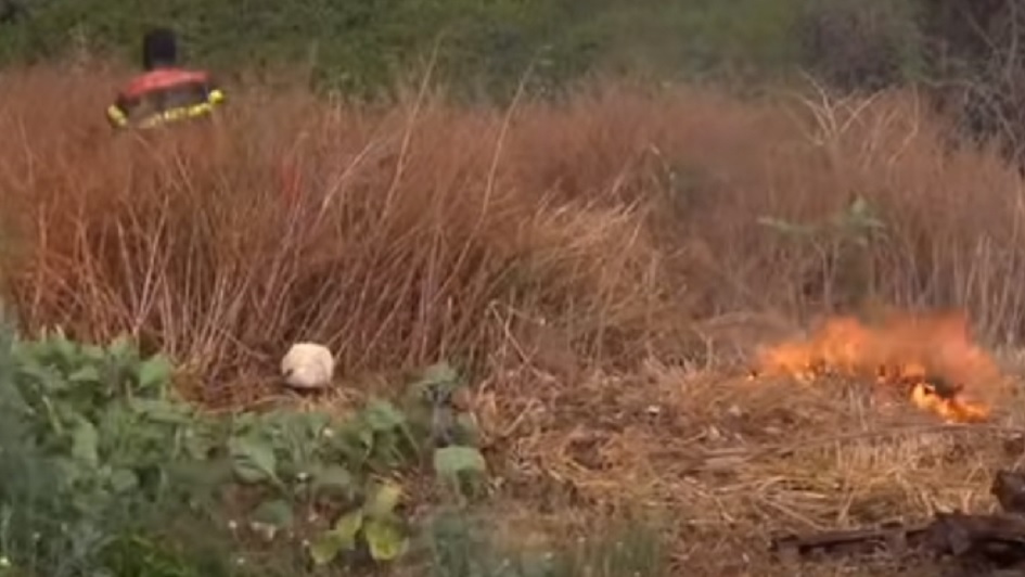 Denunciato per aver causato incendio