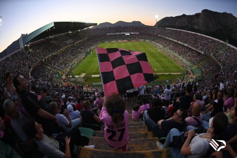 Stadio Barbera pieno per Palermo-Feralpi