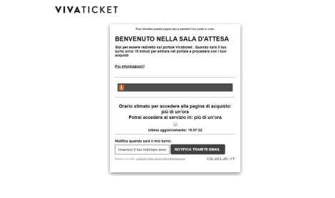 Palermo-Padova, code virtuali acquisto biglietti