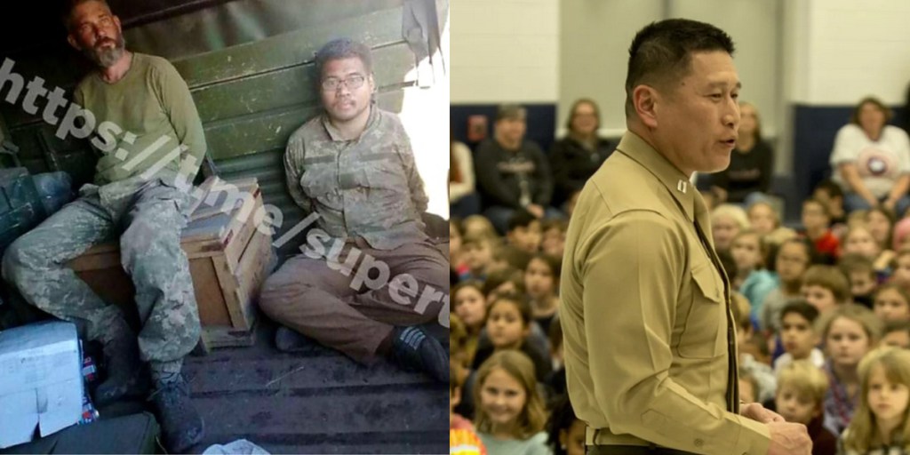 Soldati americani catturati in Ucraina dai russi.