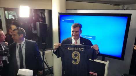 Ferran Soriano con la maglia del Palermo