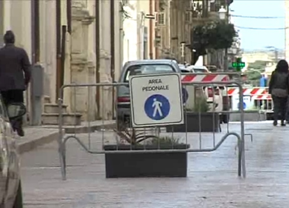 L'isola pedonale di Alcamo