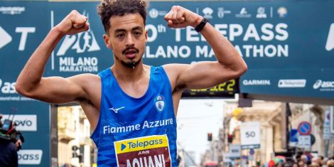 Ilias Aouani, Fiamme Azzurre, atteso protagonista al Giro di Castelbuono 2022