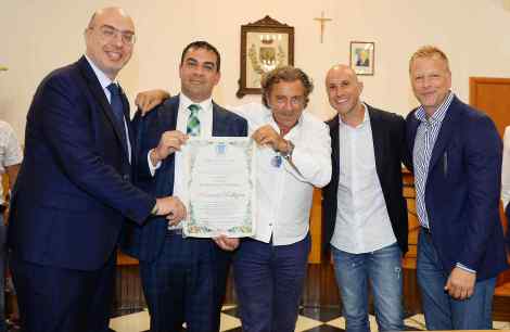 Rosaio Pelligra riceve la cittadinanza onoraria di Solarino