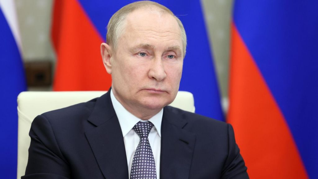 Vladimir Putin, presidente della Federazione russa.