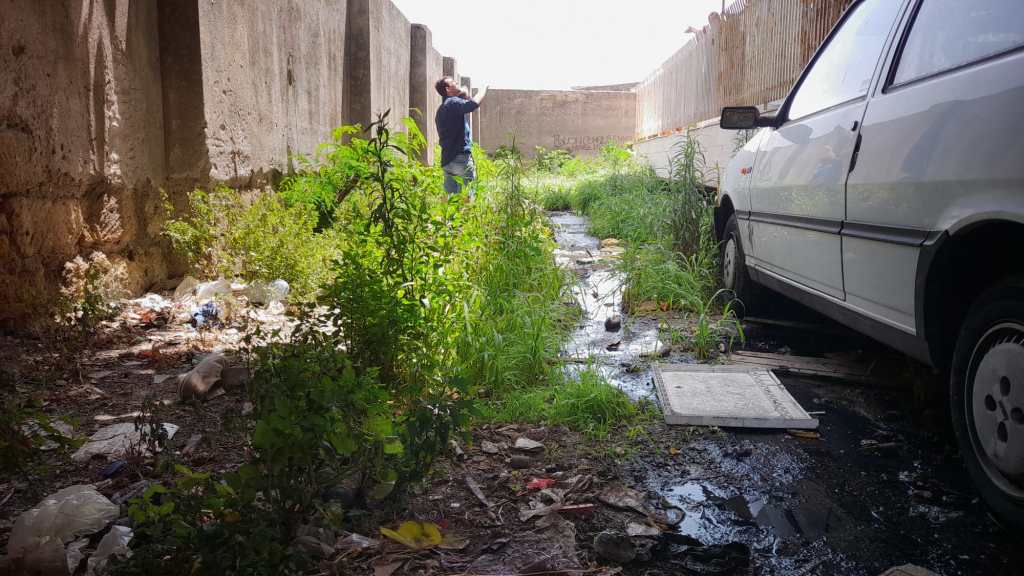 Problema igienico-sanitario in via Tiro a Segno, Palermo