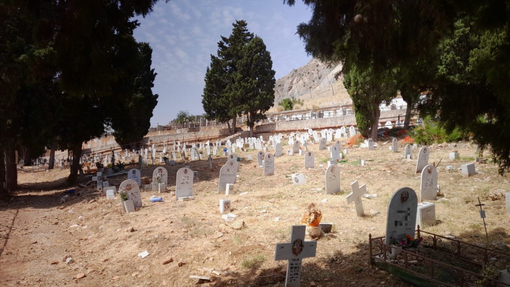 Campo d'inumazione cimitero dei Rotoli, Palermo