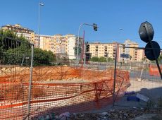 Verso la chiusura il cantiere di via Amedeo d’Aosta, un’attesa lunga due anni