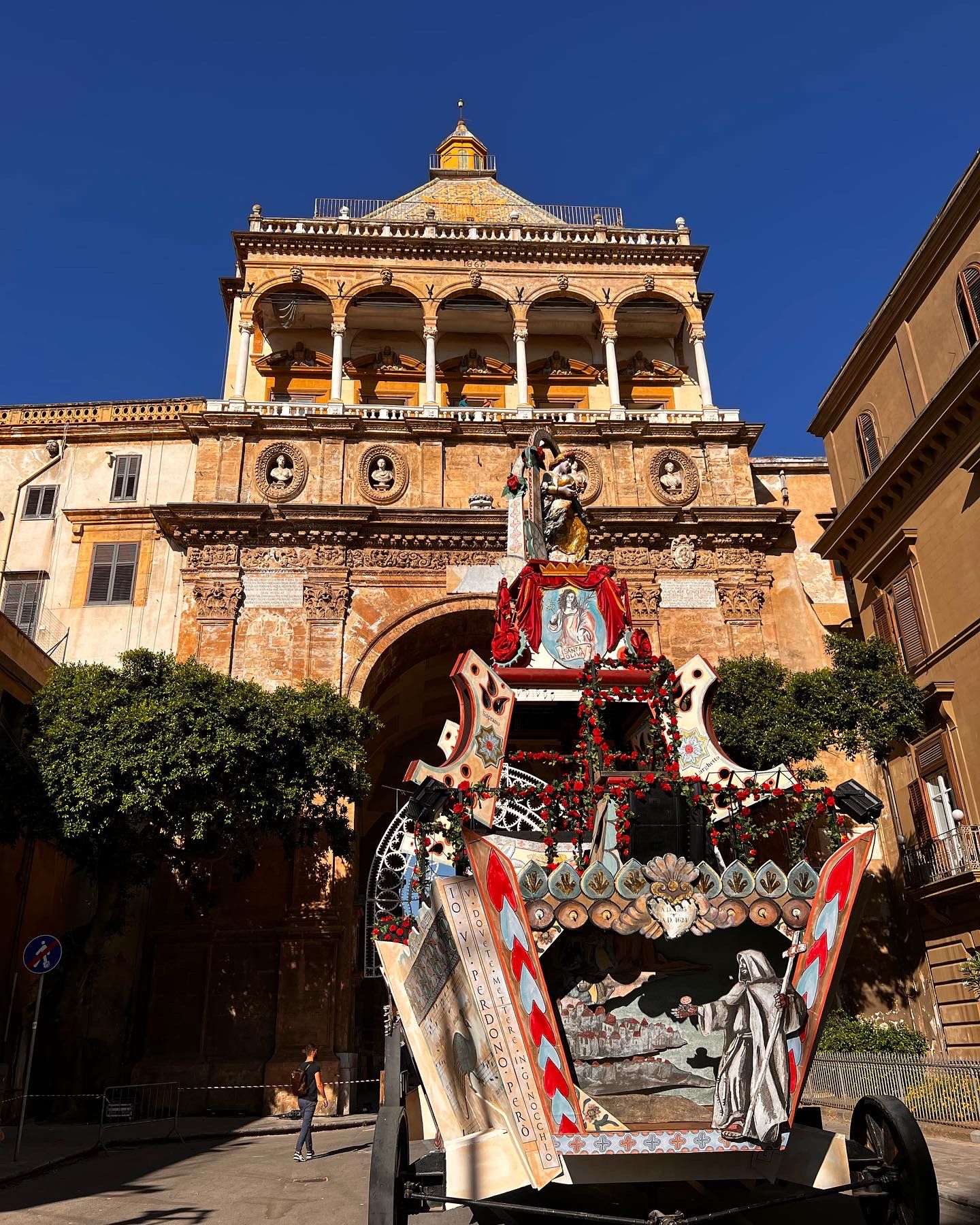 Svelato Il Carro Di Santa Rosalia Tutto Pronto Per Il Festino 2022 