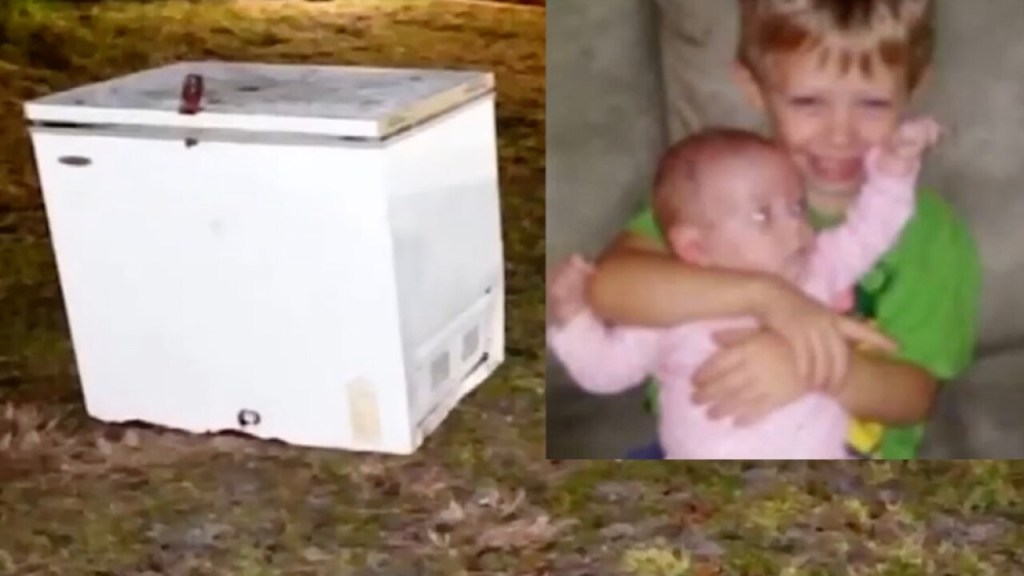 Bambini muoiono in un congelatore in Florida (USA).