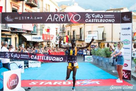 Isaac KipkemBoi Too vince il Giro di Castelbuono 2022