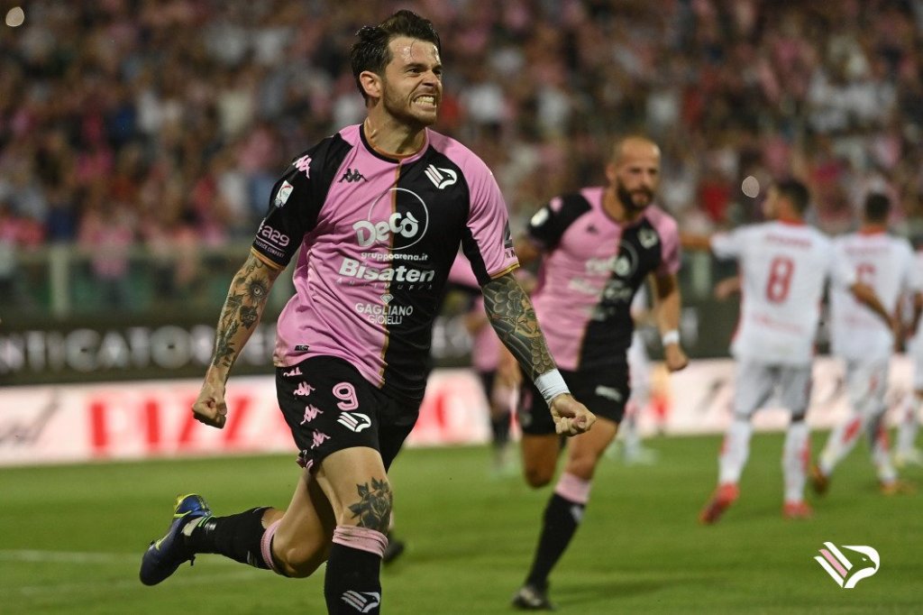 Matteo Brunori confermato al Palermo in serie B