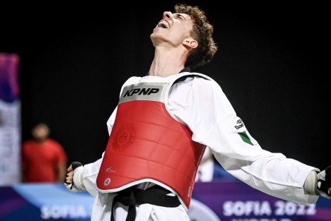 Angelo Mangione sul tetto del mondo nella categoria Juniores -68 kg di taekwondo