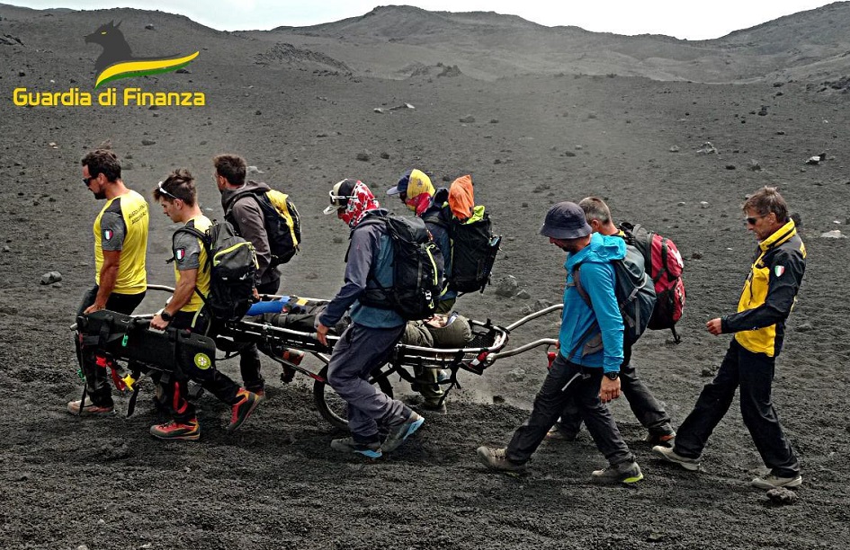 Salvata turista francese sull'Etna