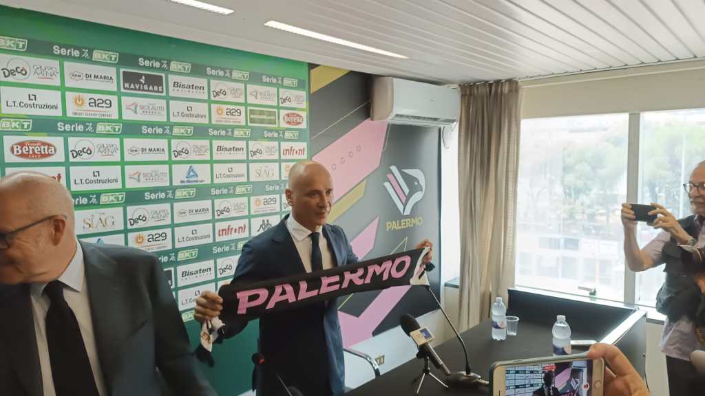 Eugenio Corini, allenatore del Palermo