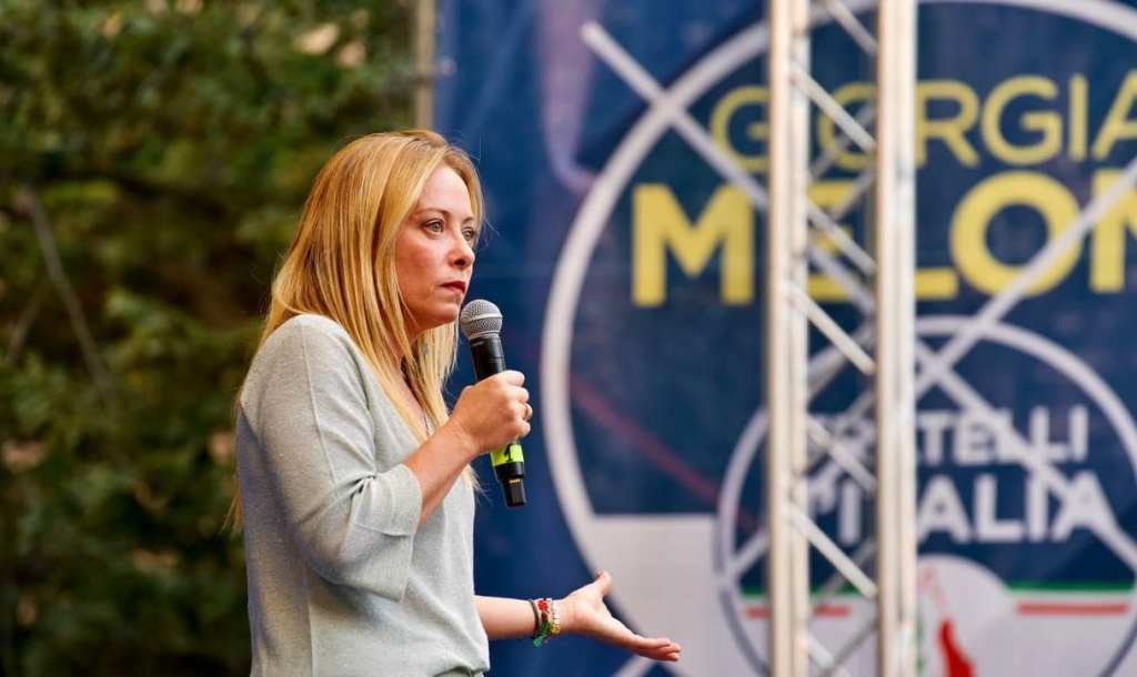 Giorgia Meloni, leader di Fratelli d'Italia (da Facebook).