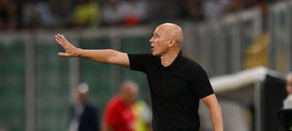 Eugenio Corini, allenatore del Palermo