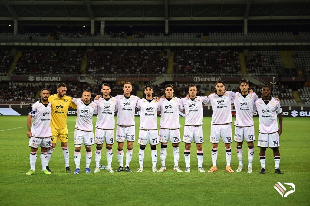 Formazione del Palermo a Torino in Coppa Italia, sedicesimi di finale 2022-2023