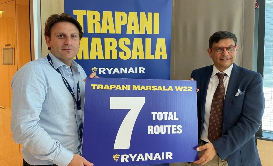 Ryanair cambia denominazione nel proprio sito per l'aeroporto di Birgi