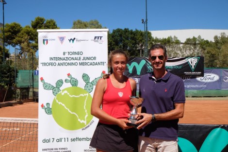 Emma Ghiradato ha vinto il trofeo Mercadante