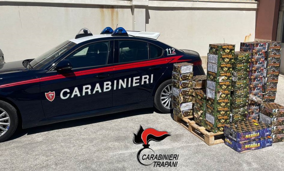 Scoperto deposito con esplosivo ad Erice