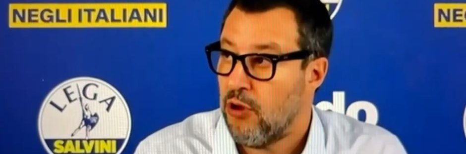 Matteo Salvini, leader della Lega.