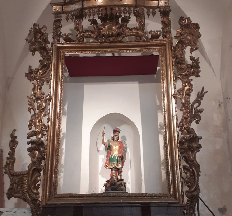 Restauro nella chiesa di Militello