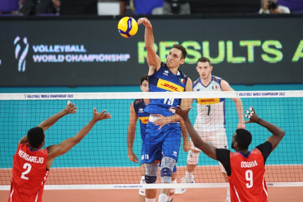 Roberto Russo campione del Mondo con la nazionale italiana di pallavolo