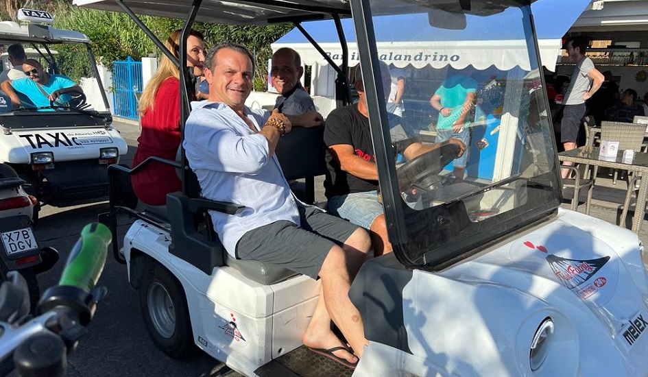 Il tour a Stromboli di Cateno De Luca