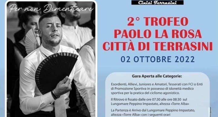 Organizzato il II memorial Paolo La Rosa