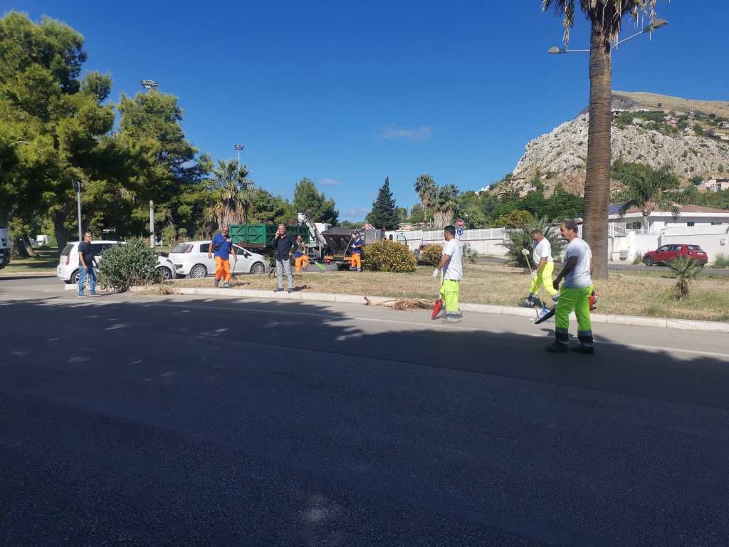 Rap e Reset a lavoro a Partanna-Mondello