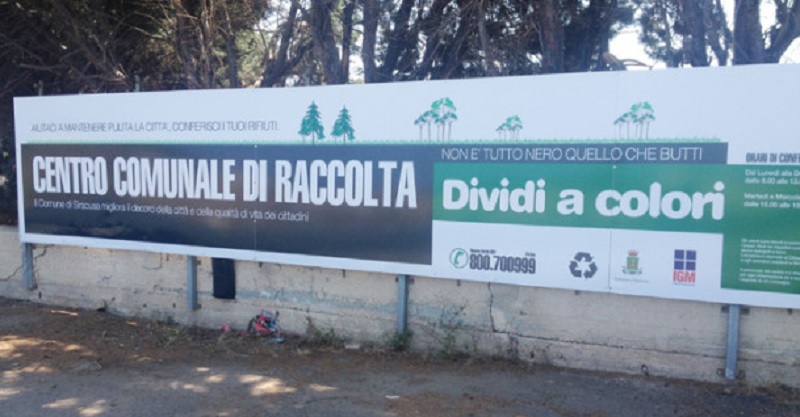 Il Ccr in contrada Arenaura a Siracusa