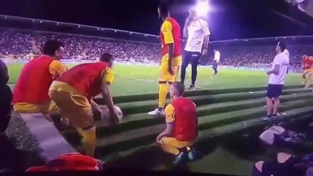 Frosinone-Palermo, palloni in campo