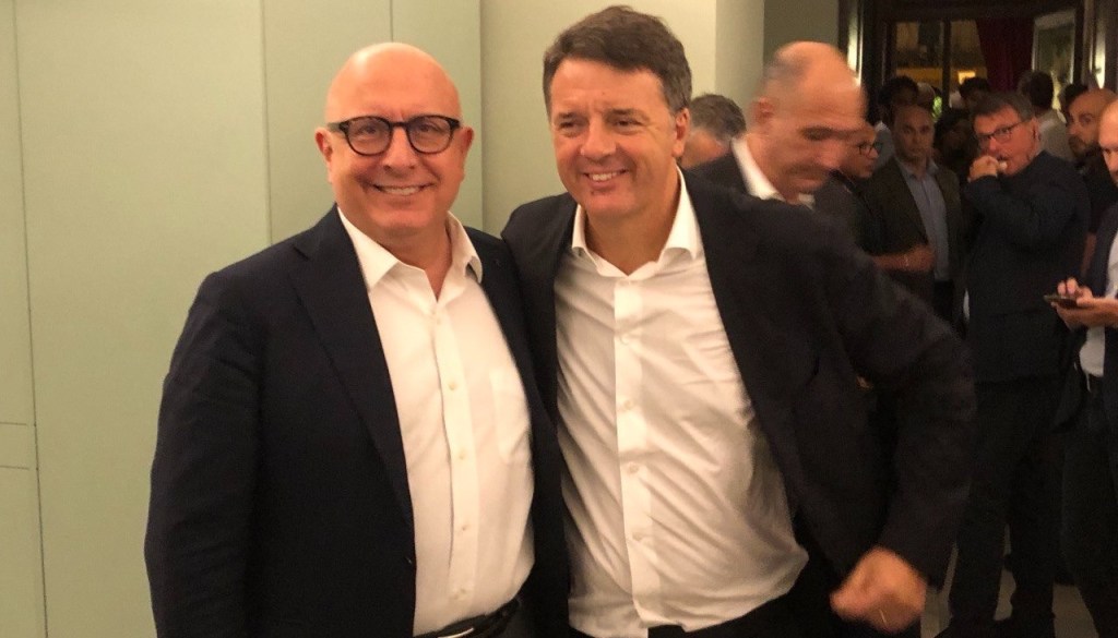 Gaetano Armao e Matteo Renzi