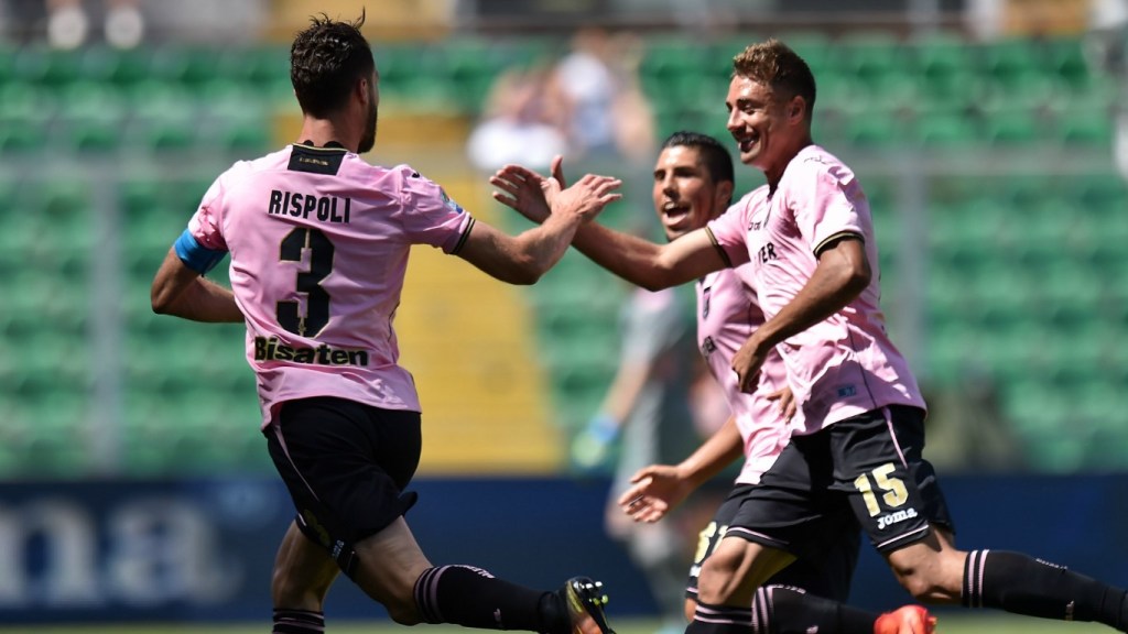 Palermo-Genoa 1-0 2016-2017, gol di Rispoli