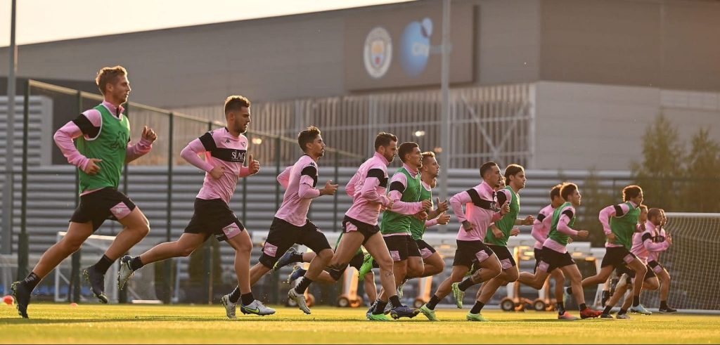 Palermo in ritiro a Manchester