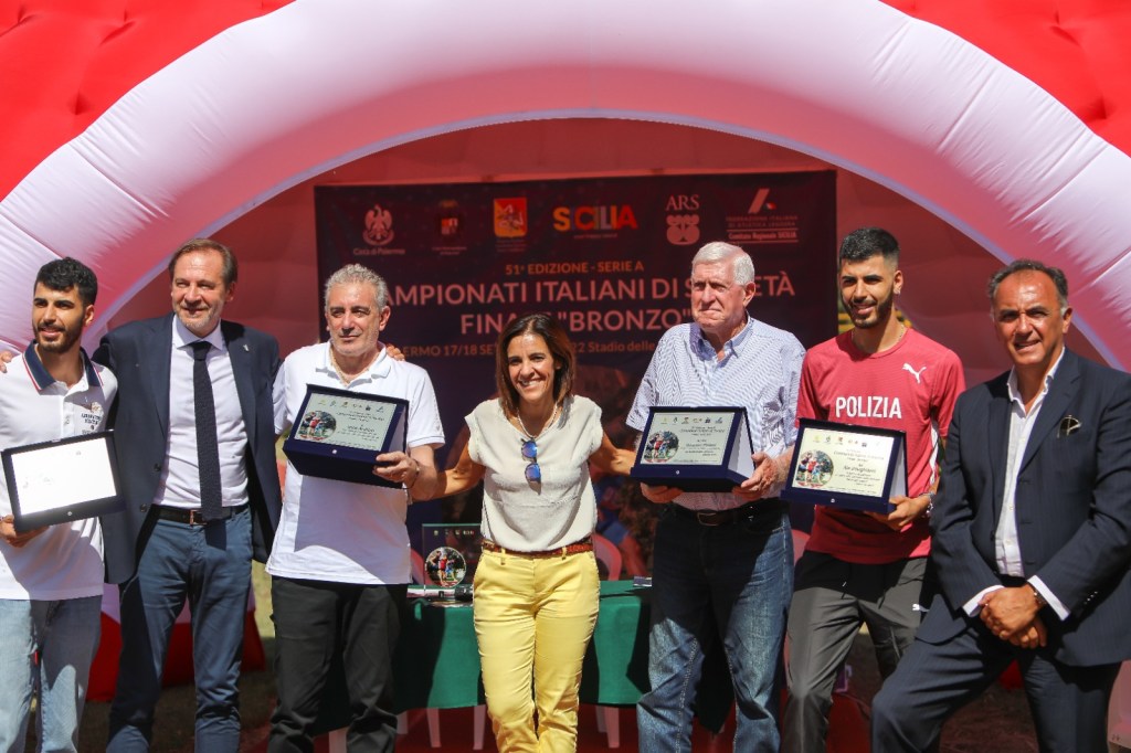Presentazione campionati societari atletica leggera finale bronzo a Palermo