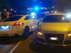 Corsa in viale Regione Siciliana, incidente e tre automobilisti multati