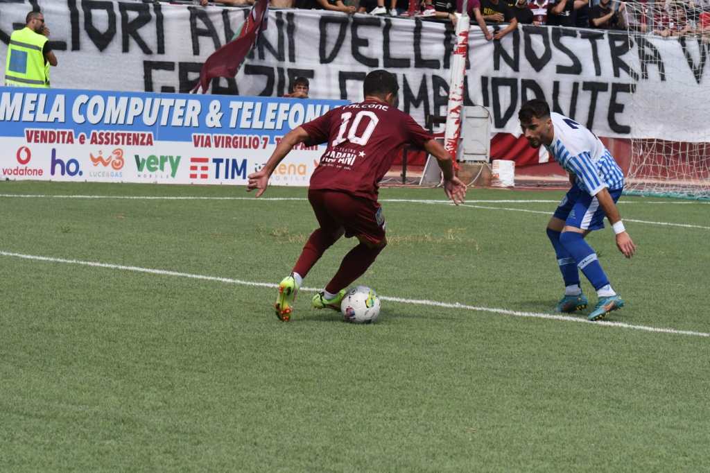Il Trapani pareggia con la Mariglianese