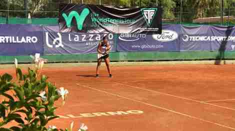 Fabrizia Cambria, qualificata al tabellone principale del Trofeo Mercadante tennis giovanile Ct Palermo