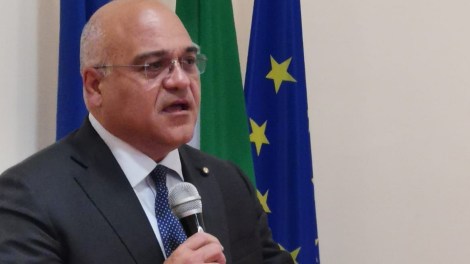 Giuseppe Antoci in aula per la sentenza sulla mafia dei Nebrodi