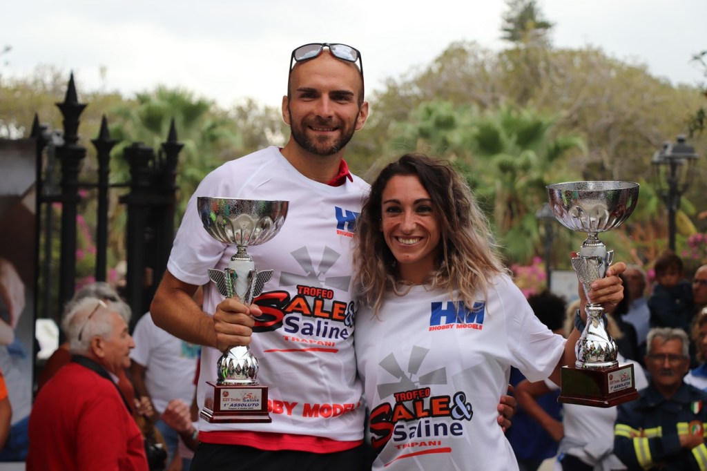Giacalone e Di Salvo, vincitori del Trofeo Sale & Saline 2022