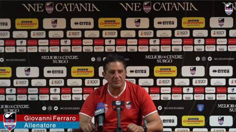 Giovanni Ferraro, allenatore Catania