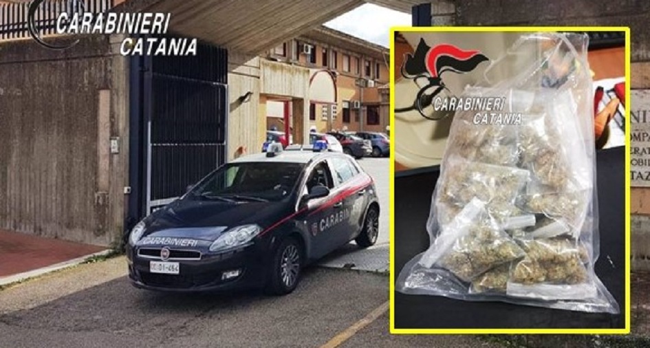 Scava e prende la droga, arrestato