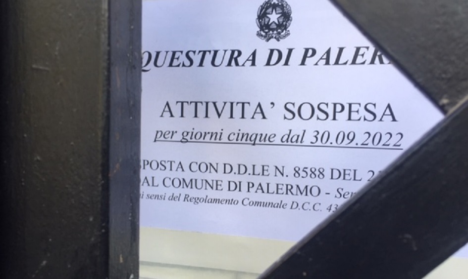 Chiuso locale per musica ad alto volume